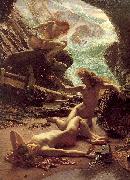 Poynter, Sir Edward John Cave of the Storm Nymphs Spain oil painting artist